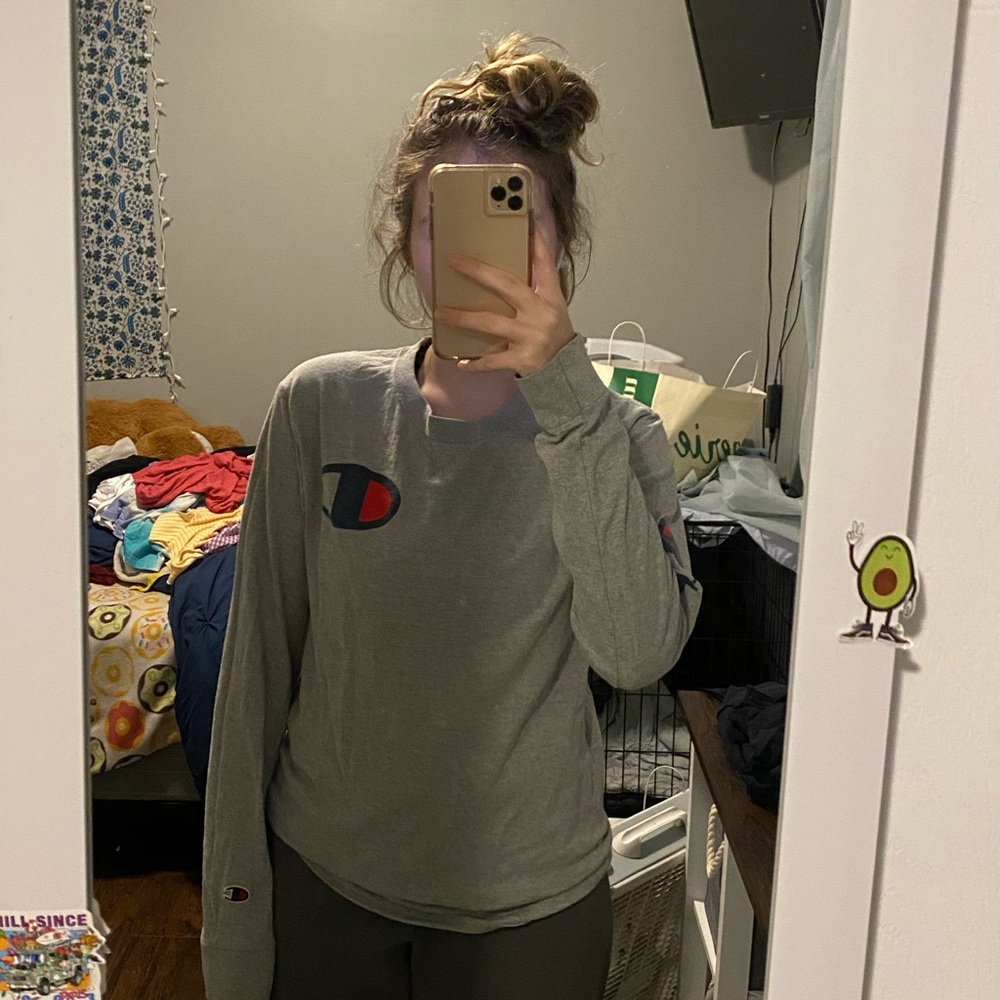 Champion tee.